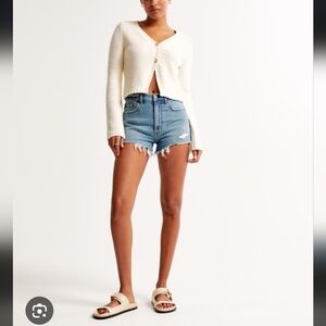A&F High Rise Mom Short 28/6